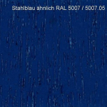 Ocelově modrá, podobná RAL 5007