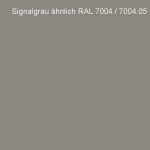 Signální šedá, podobná RAL 7004