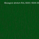 Mechově zelená, podobná RAL 6005
